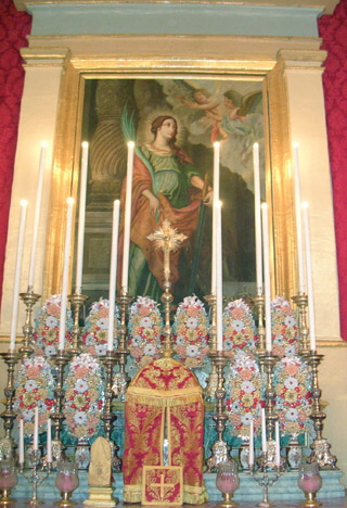 Altar Santa Katerina tad-dahla - Ritratt: Caroline Busuttil